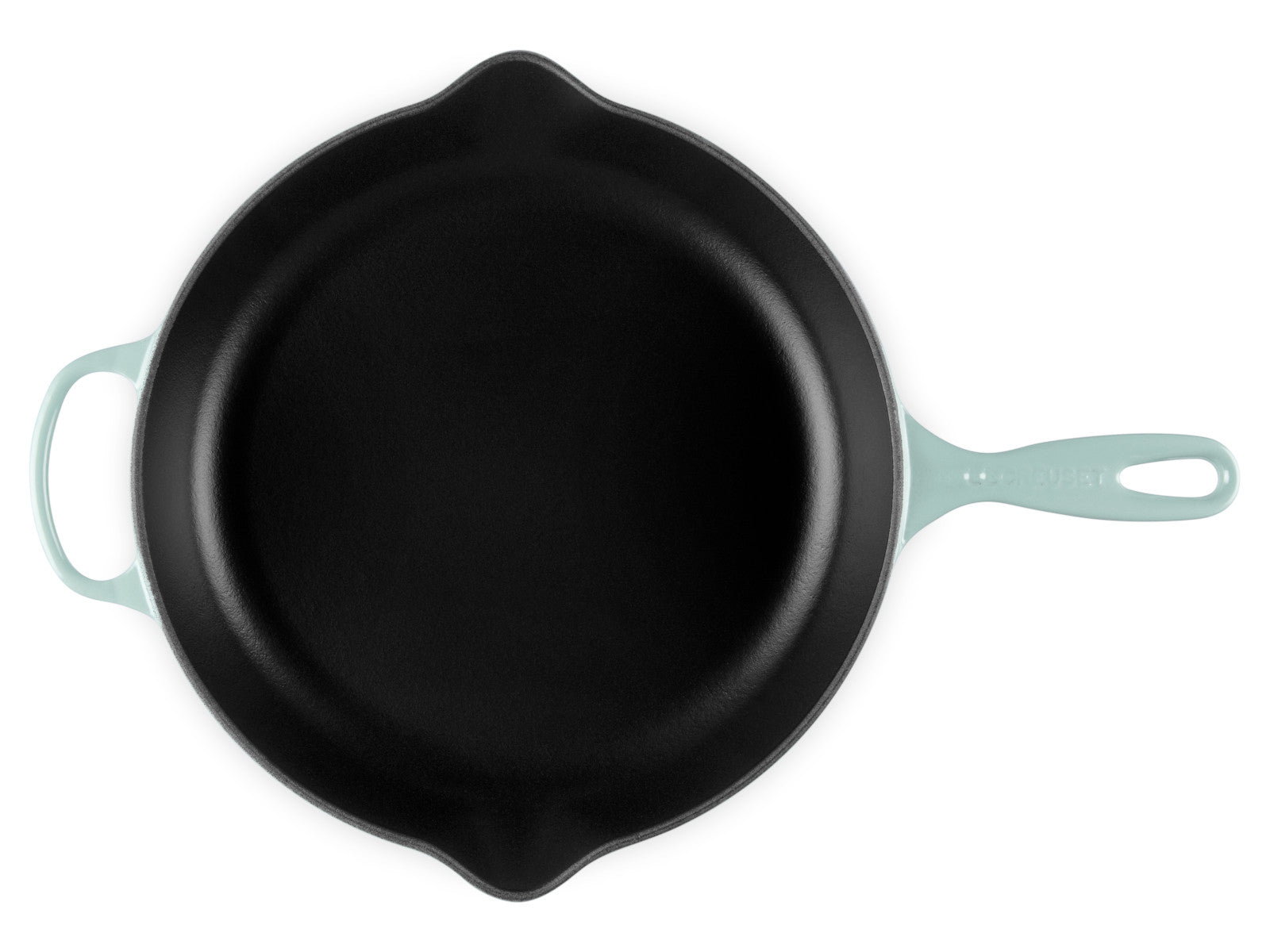 Le Creuset Brat- und Servierpfanne Signature rund sea salt 30cm - Produktbild 2