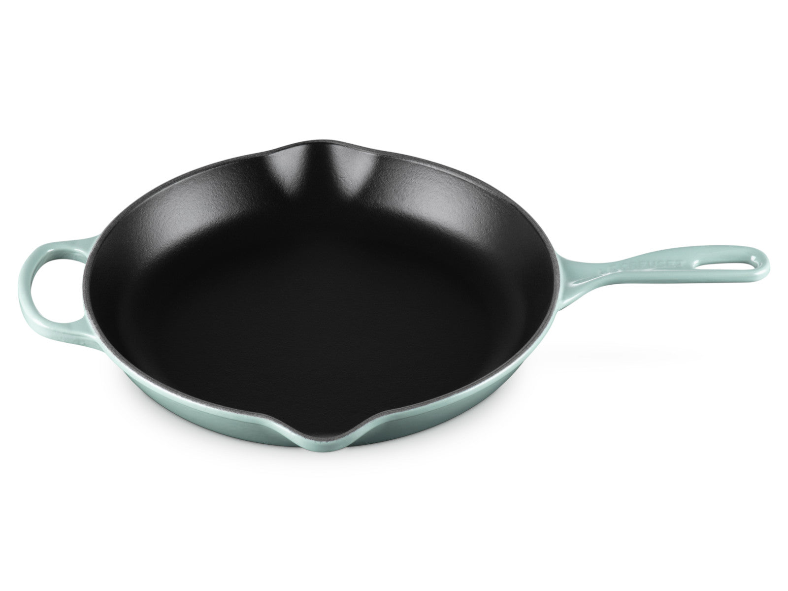Le Creuset Brat- und Servierpfanne Signature rund sea salt 30cm - Produktbild 4