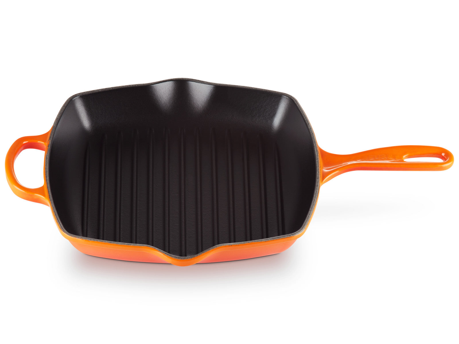 Le Creuset Grillpfanne Signature quadratisch ofenrot 26cm - Produktbild 2