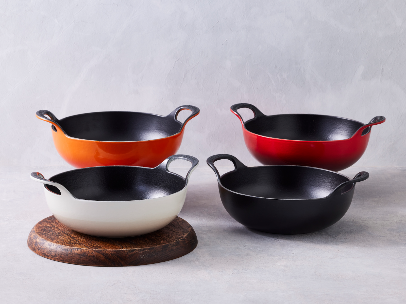 Le Creuset Balti Dish Tradition rund flint 24cm - Produktbild 5