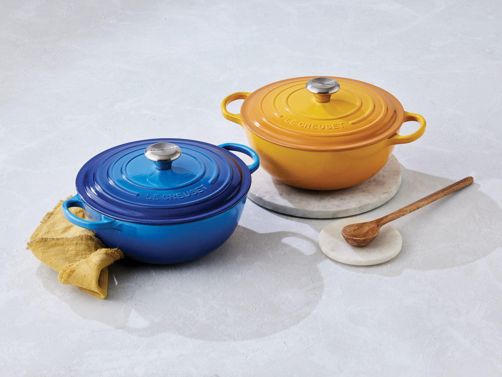 Le Creuset Bräter La Marmite Signature rund schwarz matt 28cm - Produktbild 6