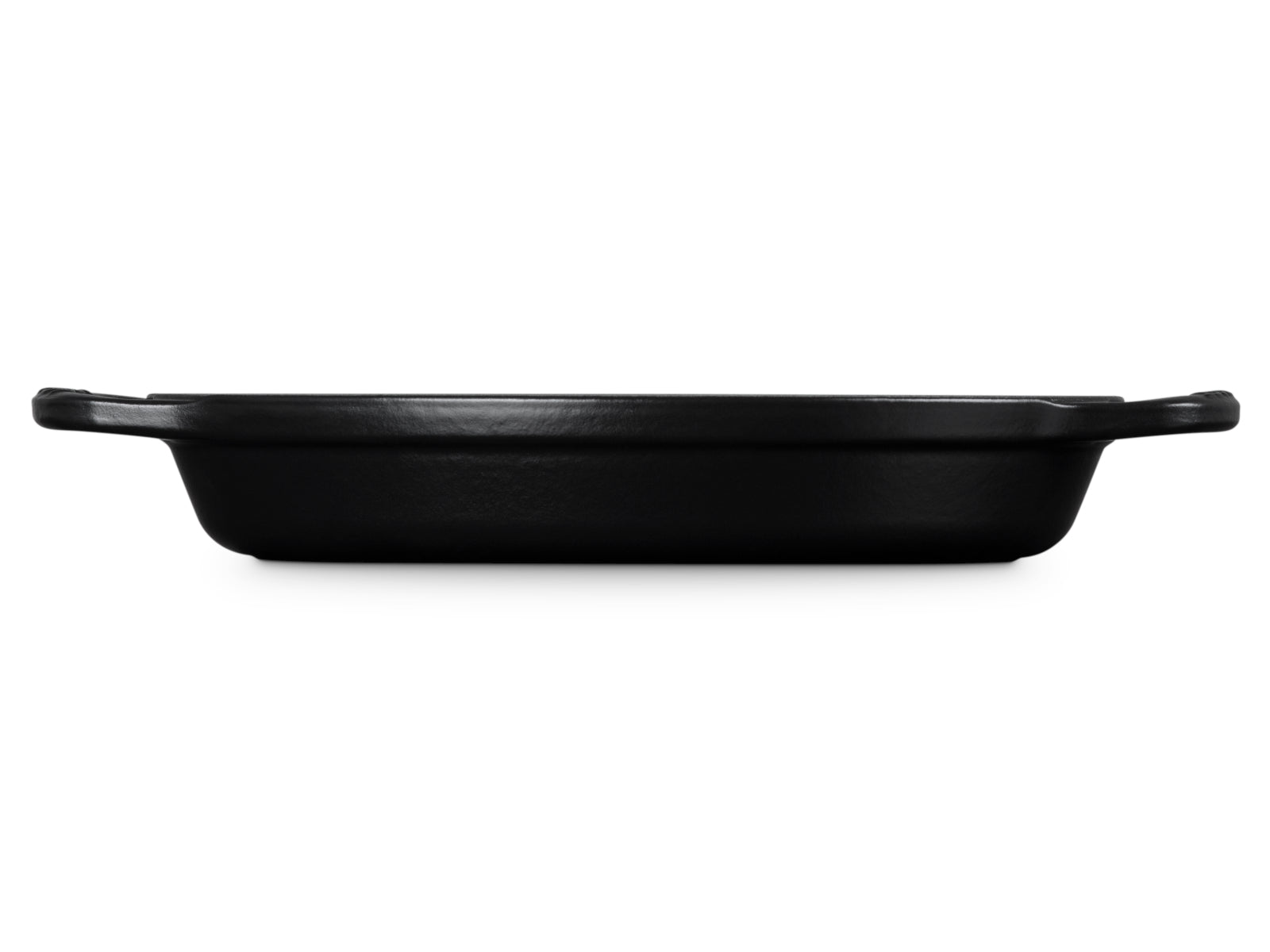 Le Creuset Backform Signature oval schwarz matt 24cm - Produktbild 3