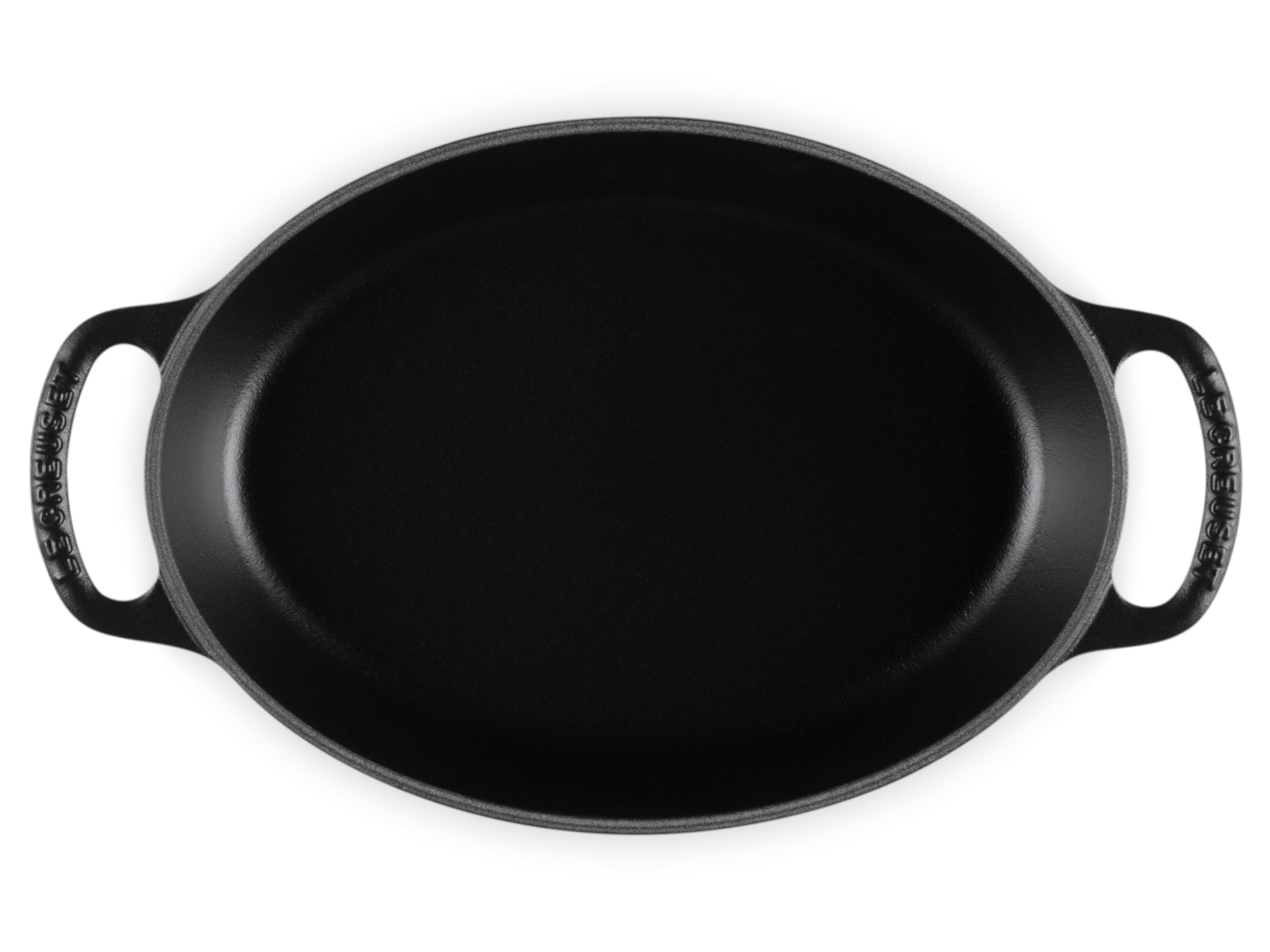 Le Creuset Backform Signature oval schwarz matt 24cm - Produktbild 4