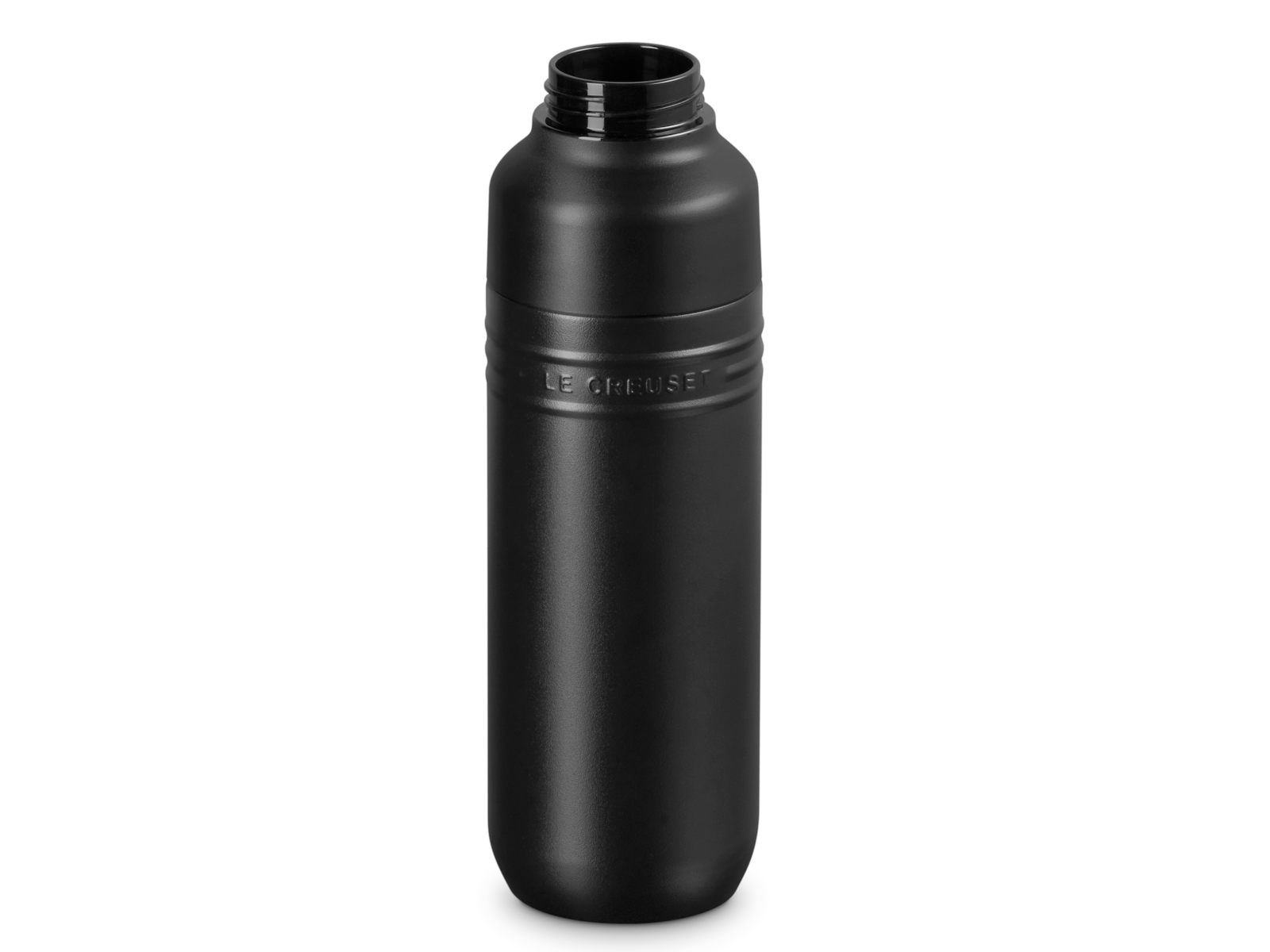 Le Creuset On The Go Trinkflasche schwarz matt 500ml - Produktbild 3