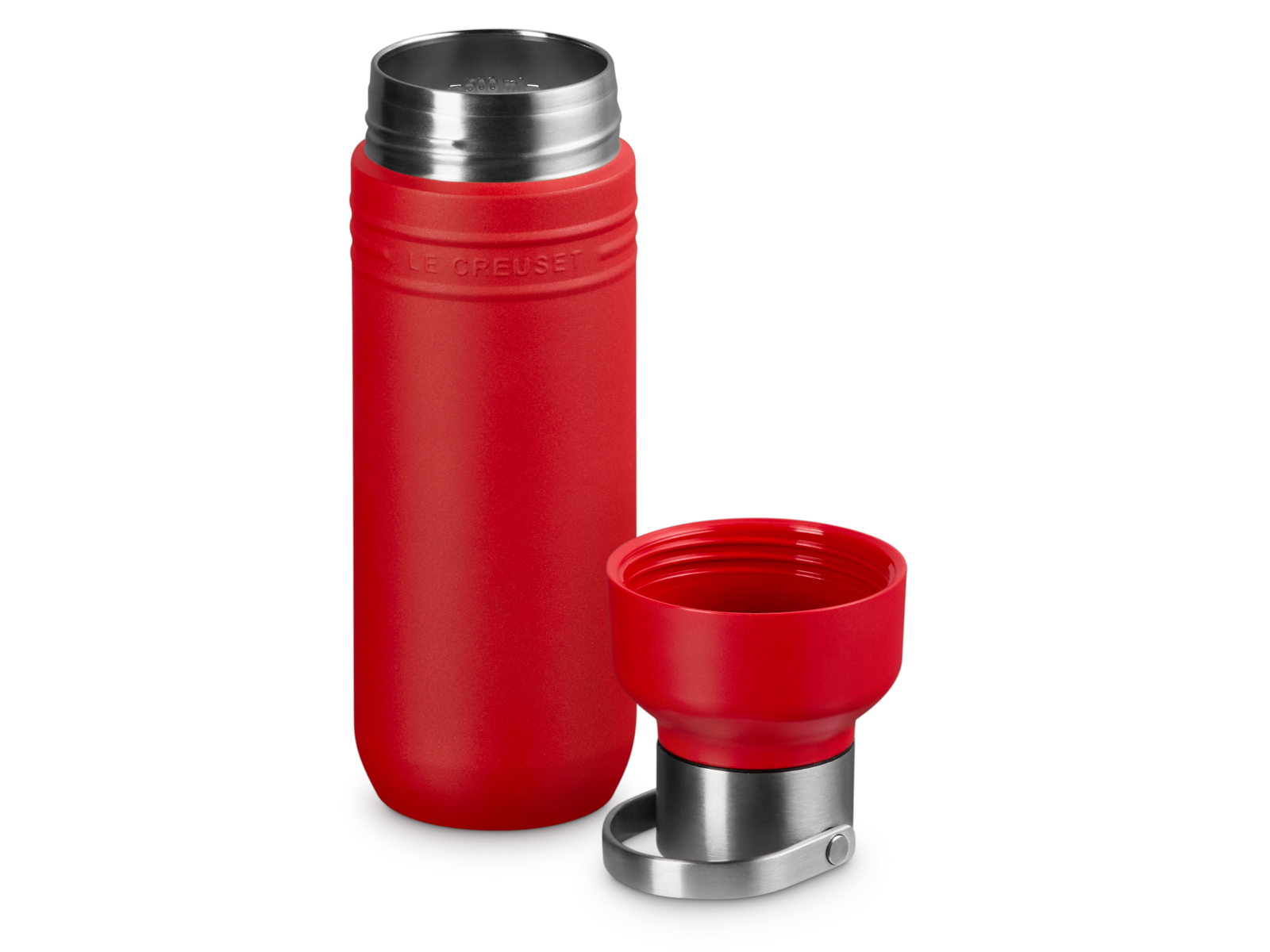 Le Creuset On The Go Trinkflasche kirschrot 500ml - Produktbild 4