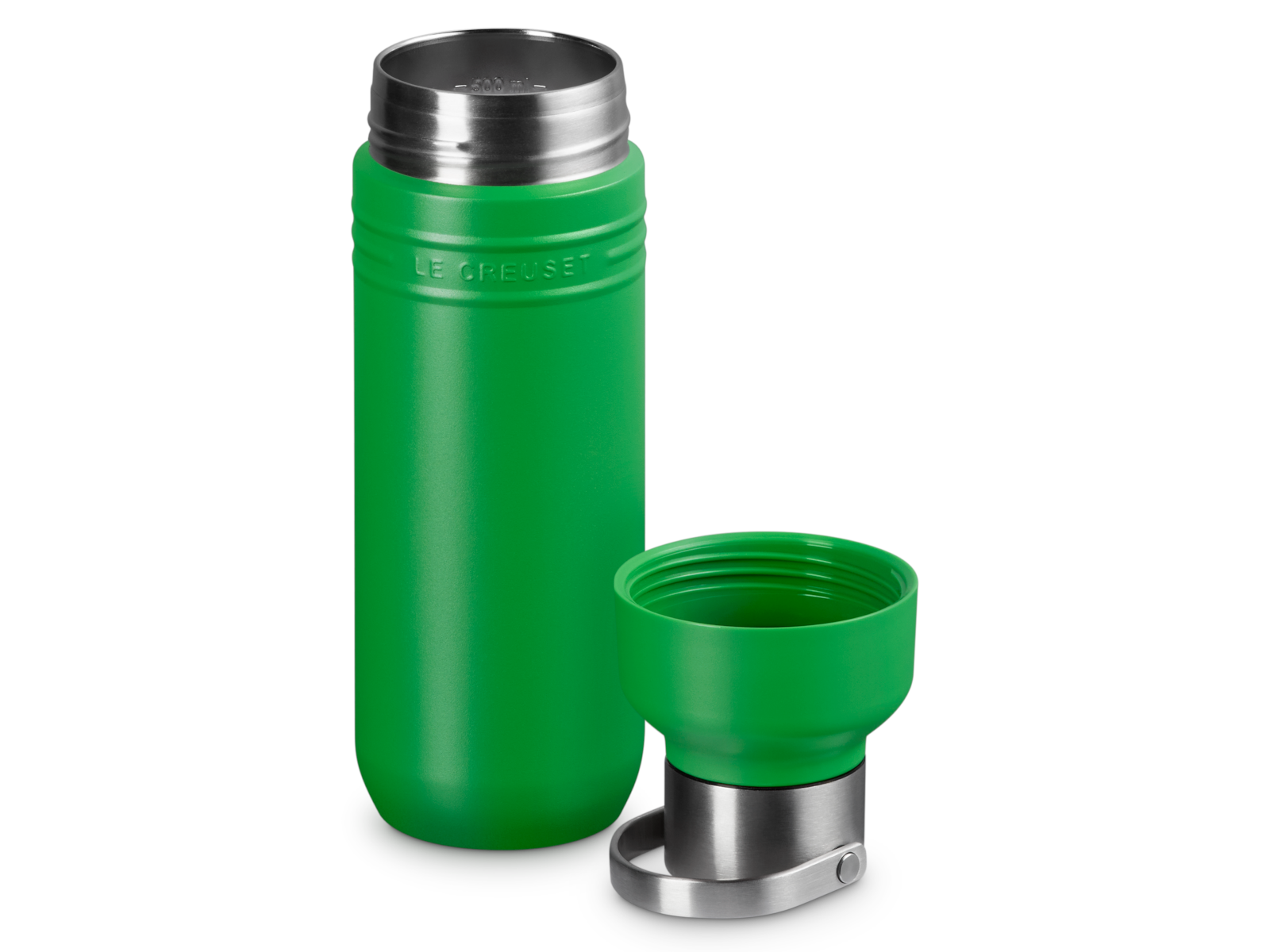 Le Creuset On The Go Trinkflasche bamboo green 500ml - Produktbild 4