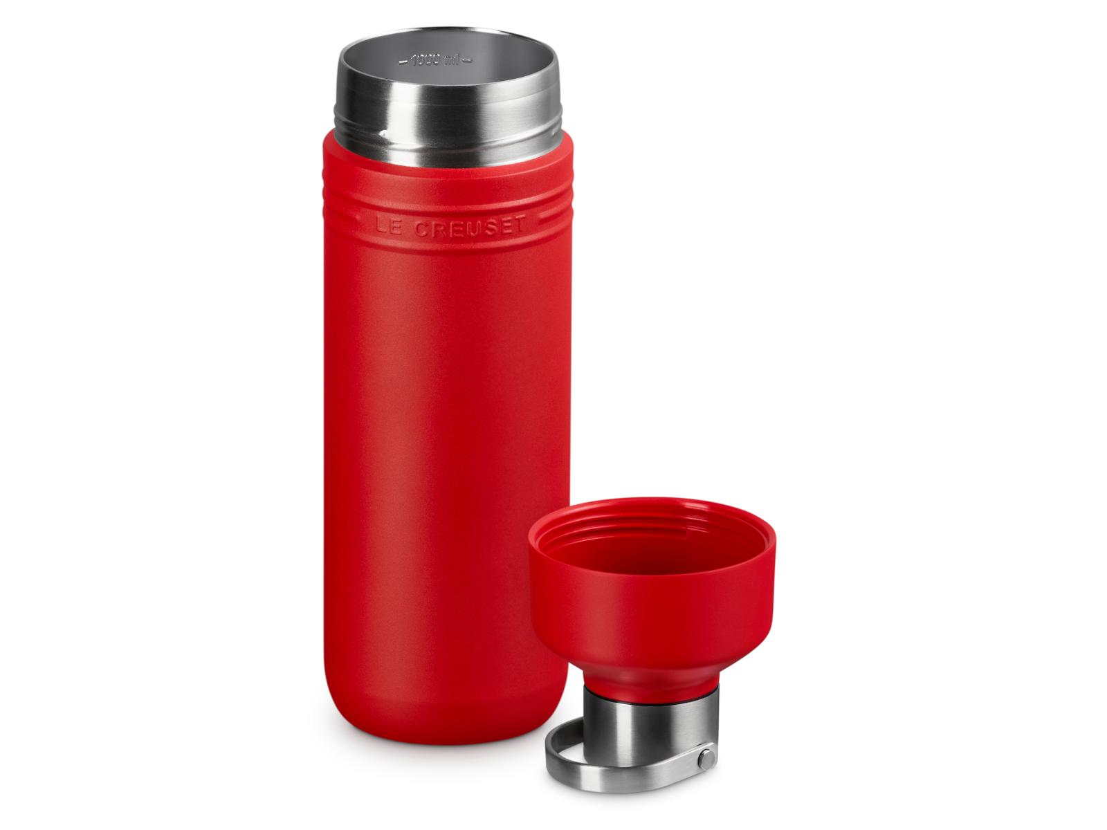 Le Creuset On The Go Trinkflasche kirschrot 1l - Produktbild 4
