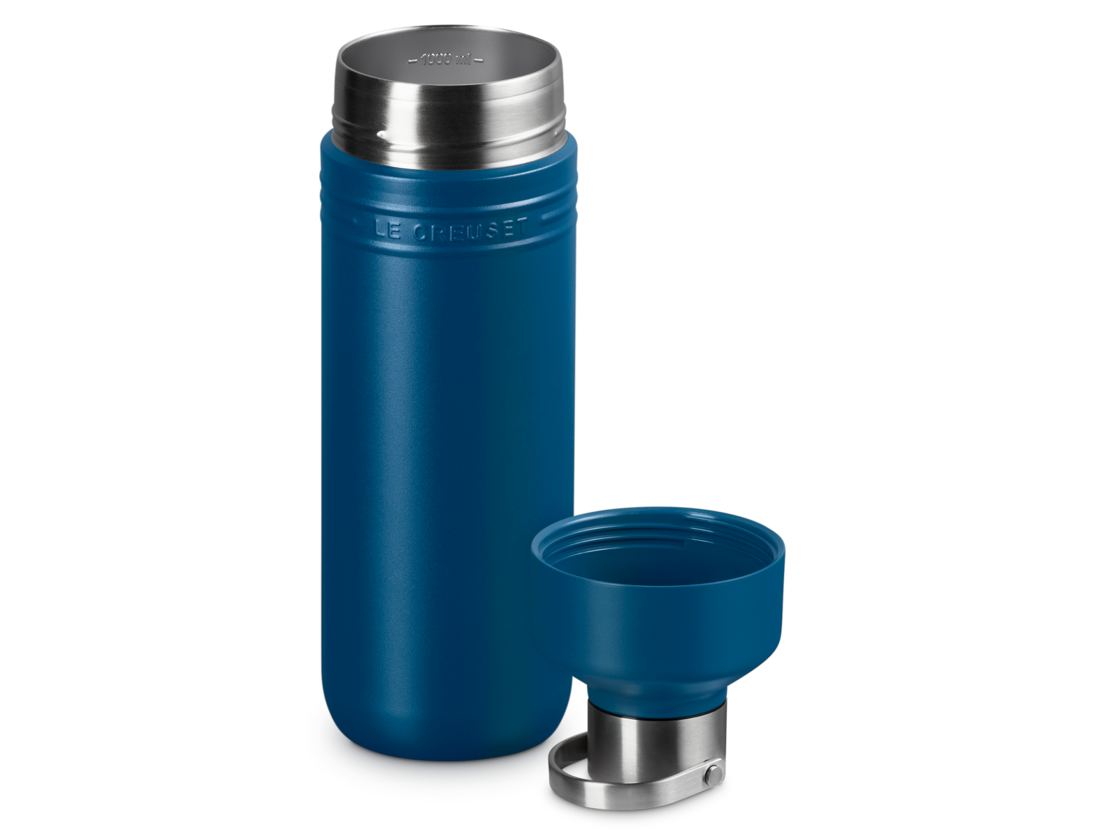 Le Creuset On The Go Trinkflasche deep teal 1l - Produktbild 4
