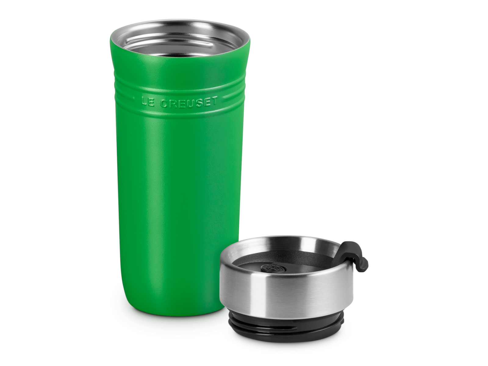Le Creuset On The Go Thermobecher bamboo green 350ml - Produktbild 2