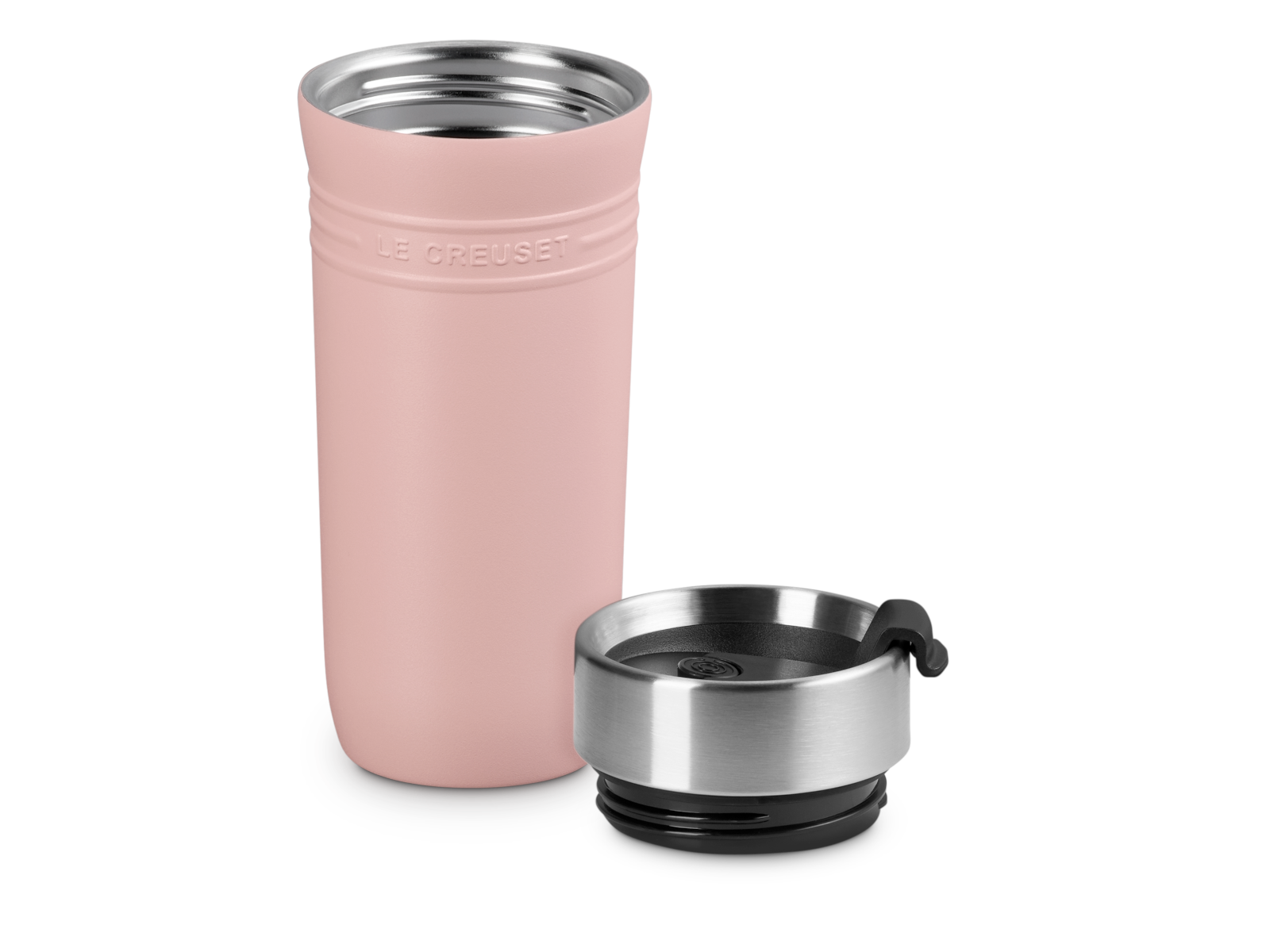 Le Creuset On The Go Thermobecher shell pink 350ml - Produktbild 2