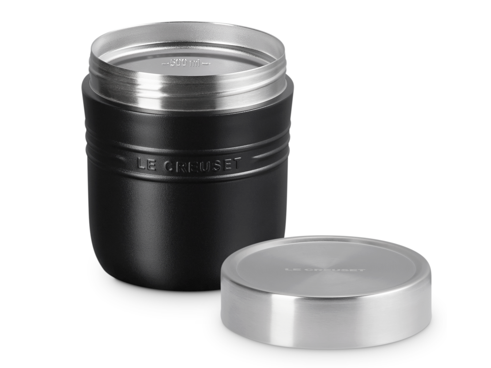 Le Creuset On The Go Thermobehälter schwarz matt 500ml - Produktbild 2