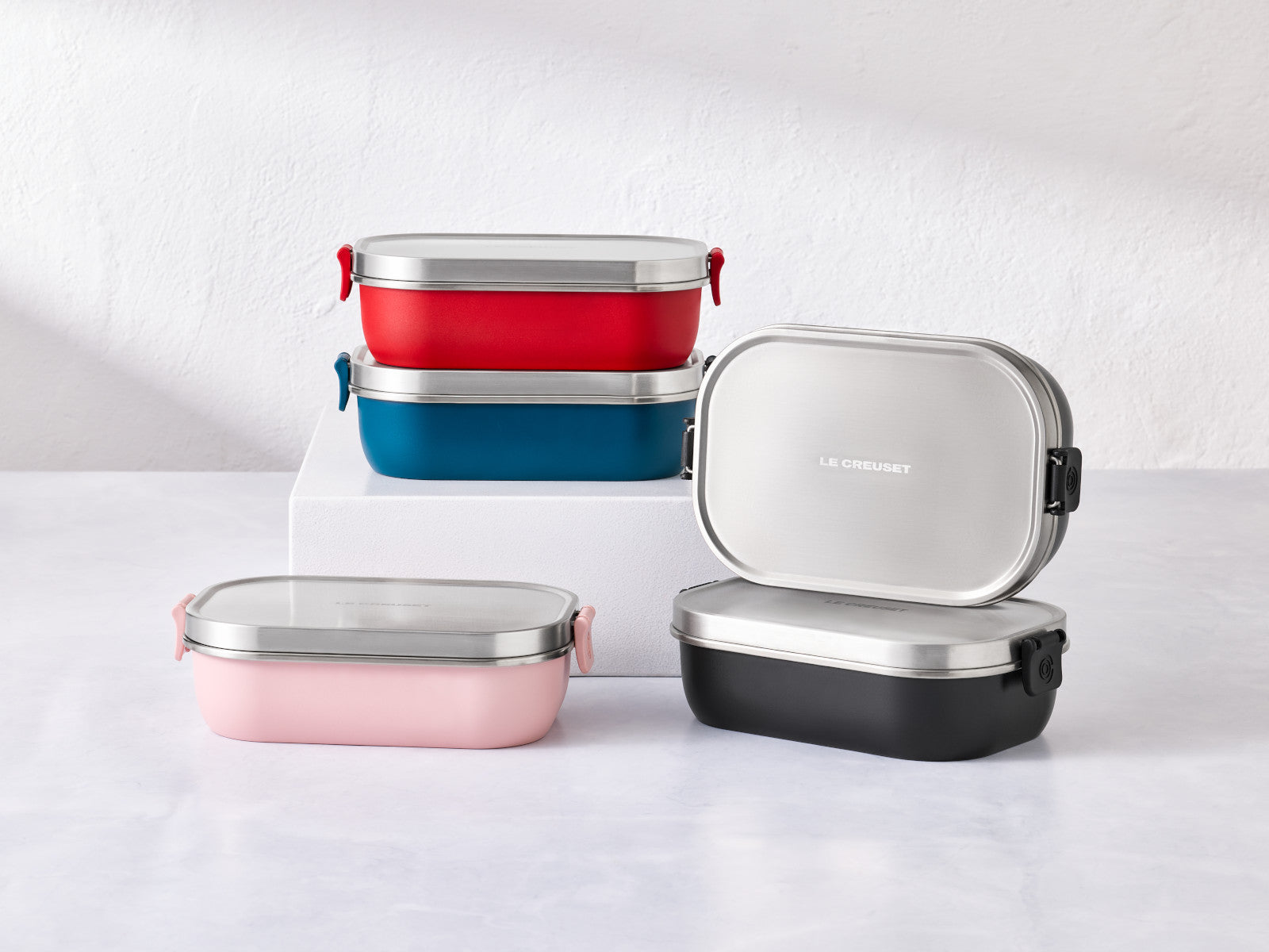 Le Creuset On The Go Lunchbox schwarz matt 900ml - Produktbild 8