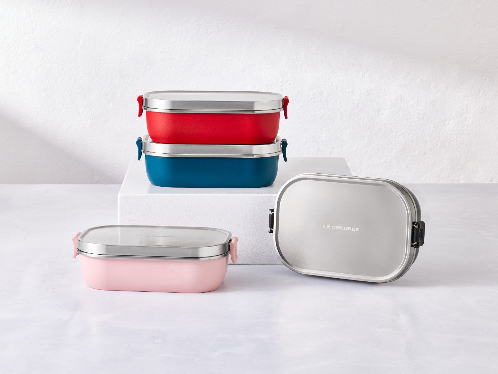 Le Creuset On The Go Lunchbox kirschrot 900ml - Produktbild 8
