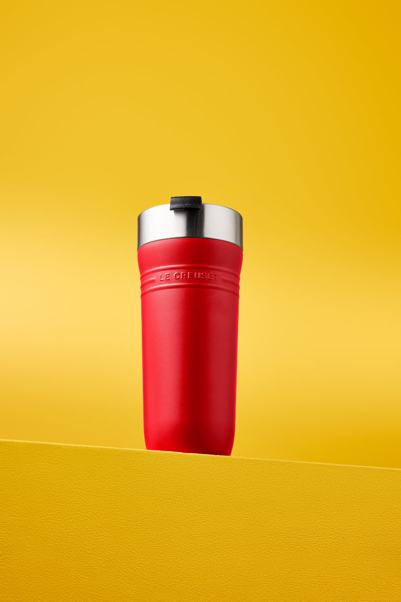 Le Creuset On The Go Thermobecher kirschrot 350ml - Produktbild 8