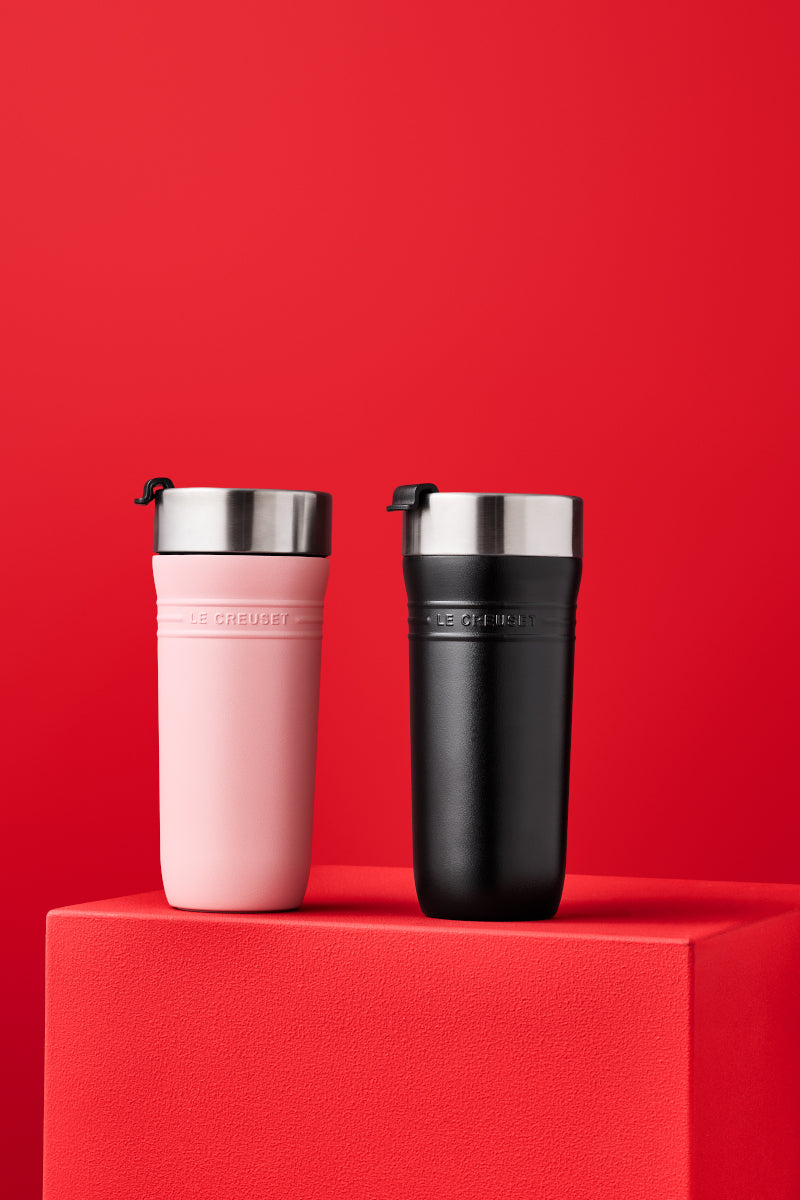 Le Creuset On The Go Thermobecher schwarz matt 350ml - Produktbild 7