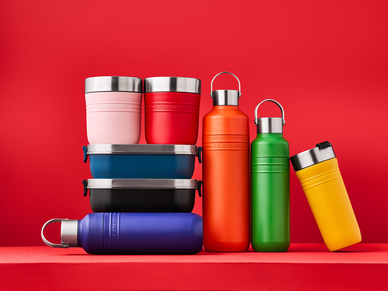 Le Creuset On The Go Trinkflasche ofenrot  500ml - Produktbild 12