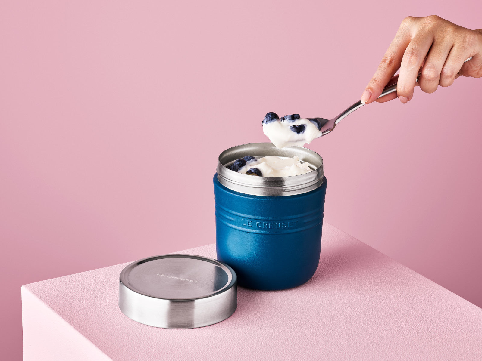 Le Creuset On The Go Thermobehälter deep teal 500ml - Produktbild 10