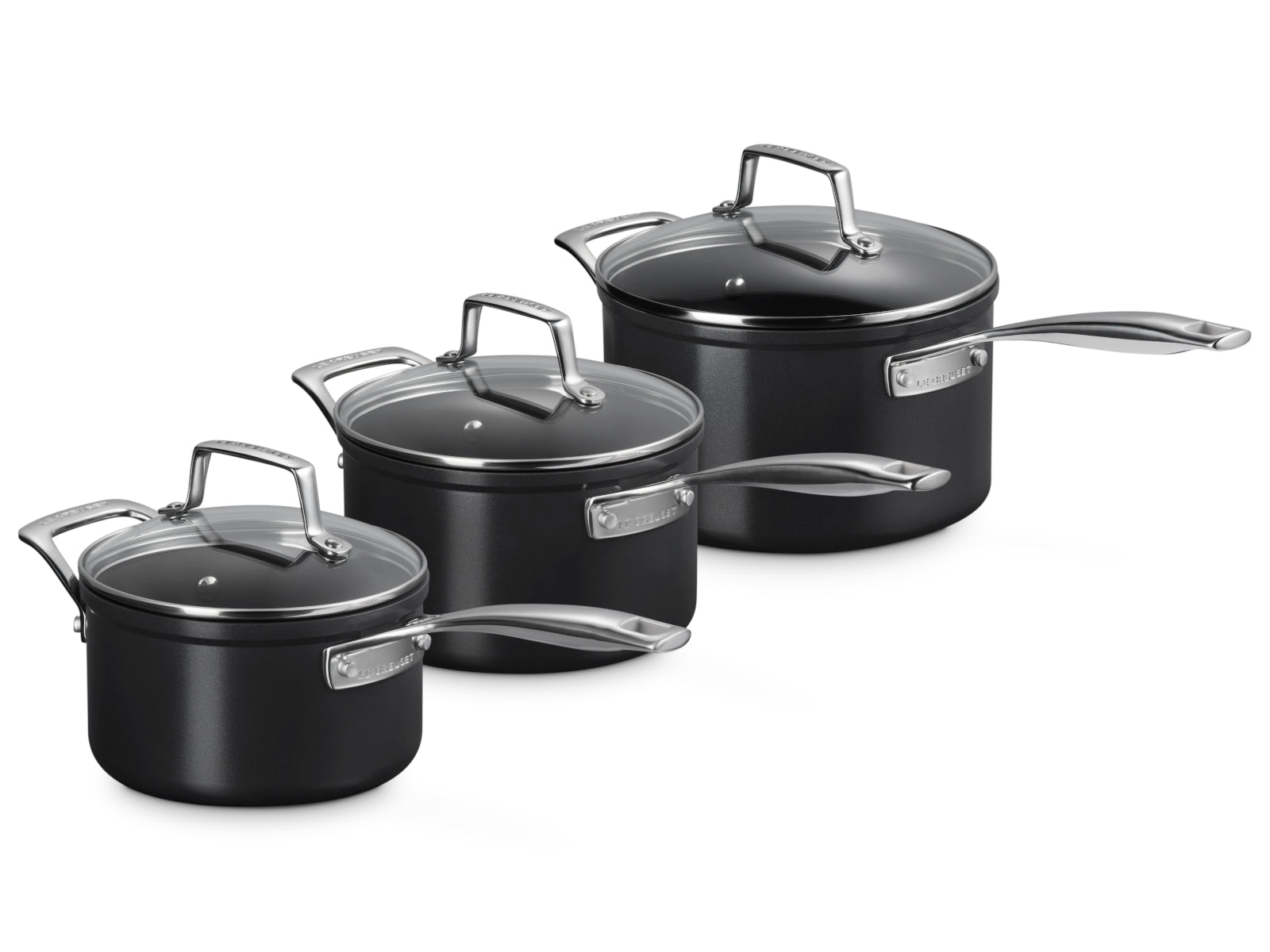Le Creuset Essential Profitopfset 16+18+20cm 3tlg