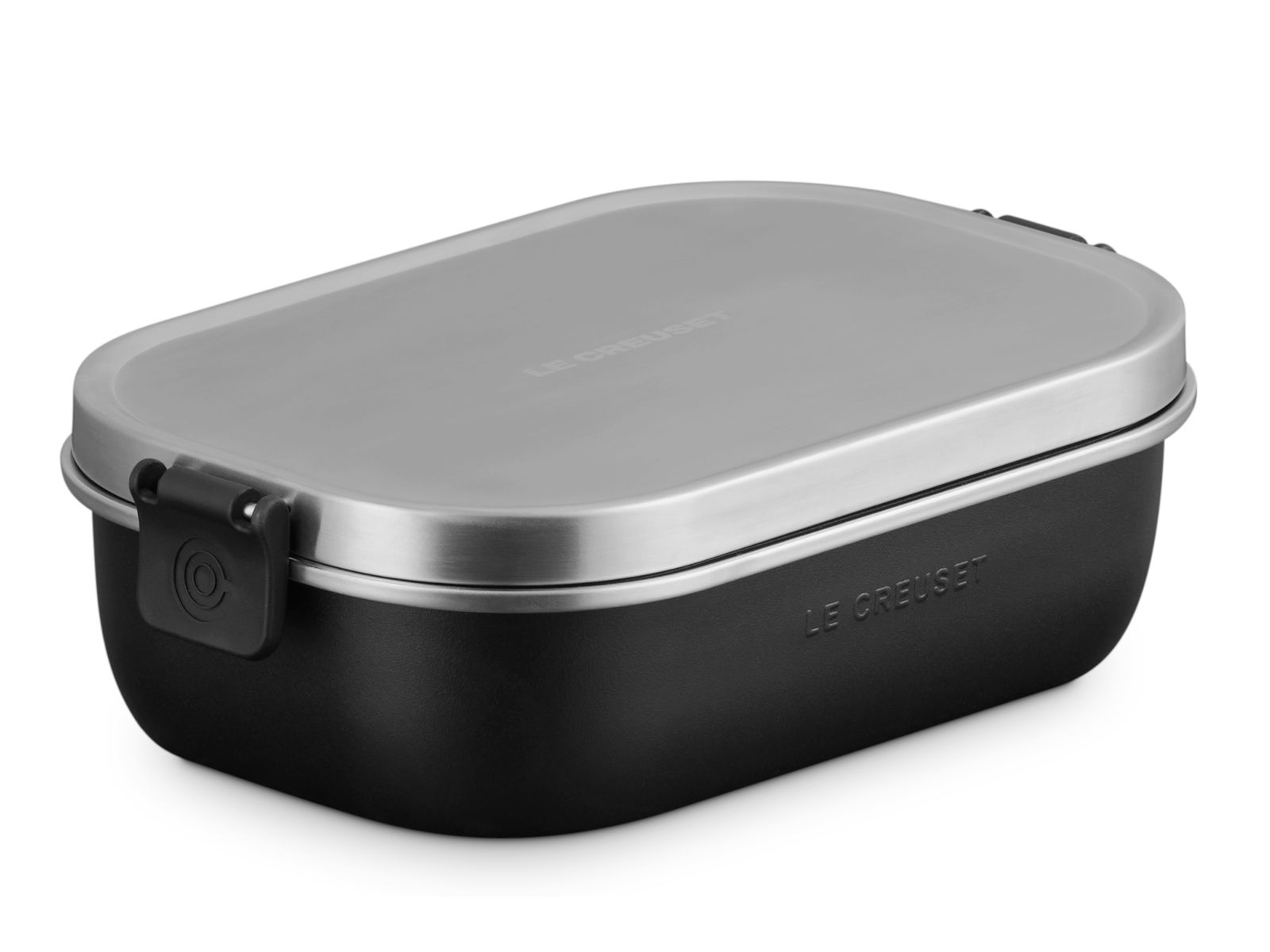 Le Creuset On The Go Lunchbox schwarz matt 900ml - Produktbild 2