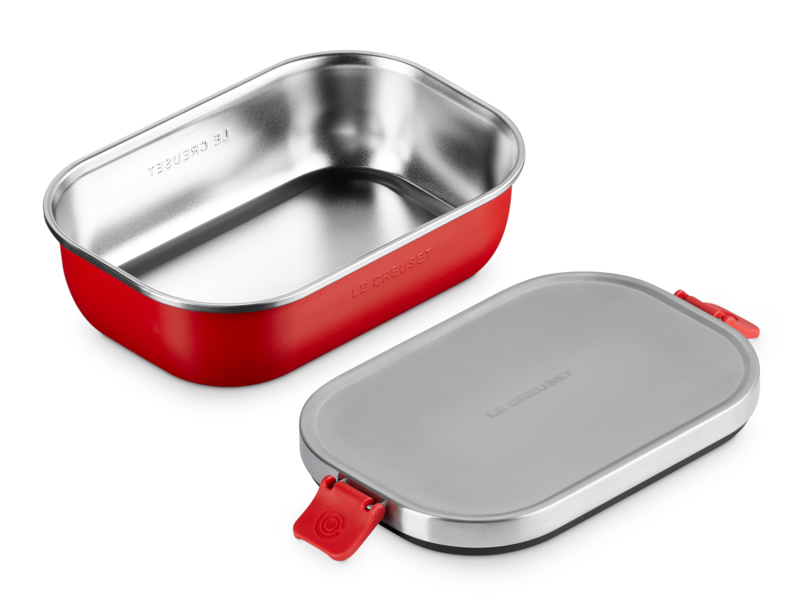 Le Creuset On The Go Lunchbox kirschrot 900ml - Produktbild 3