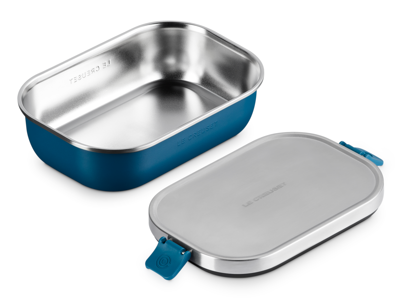 Le Creuset On The Go Lunchbox deep teal 900ml - Produktbild 3