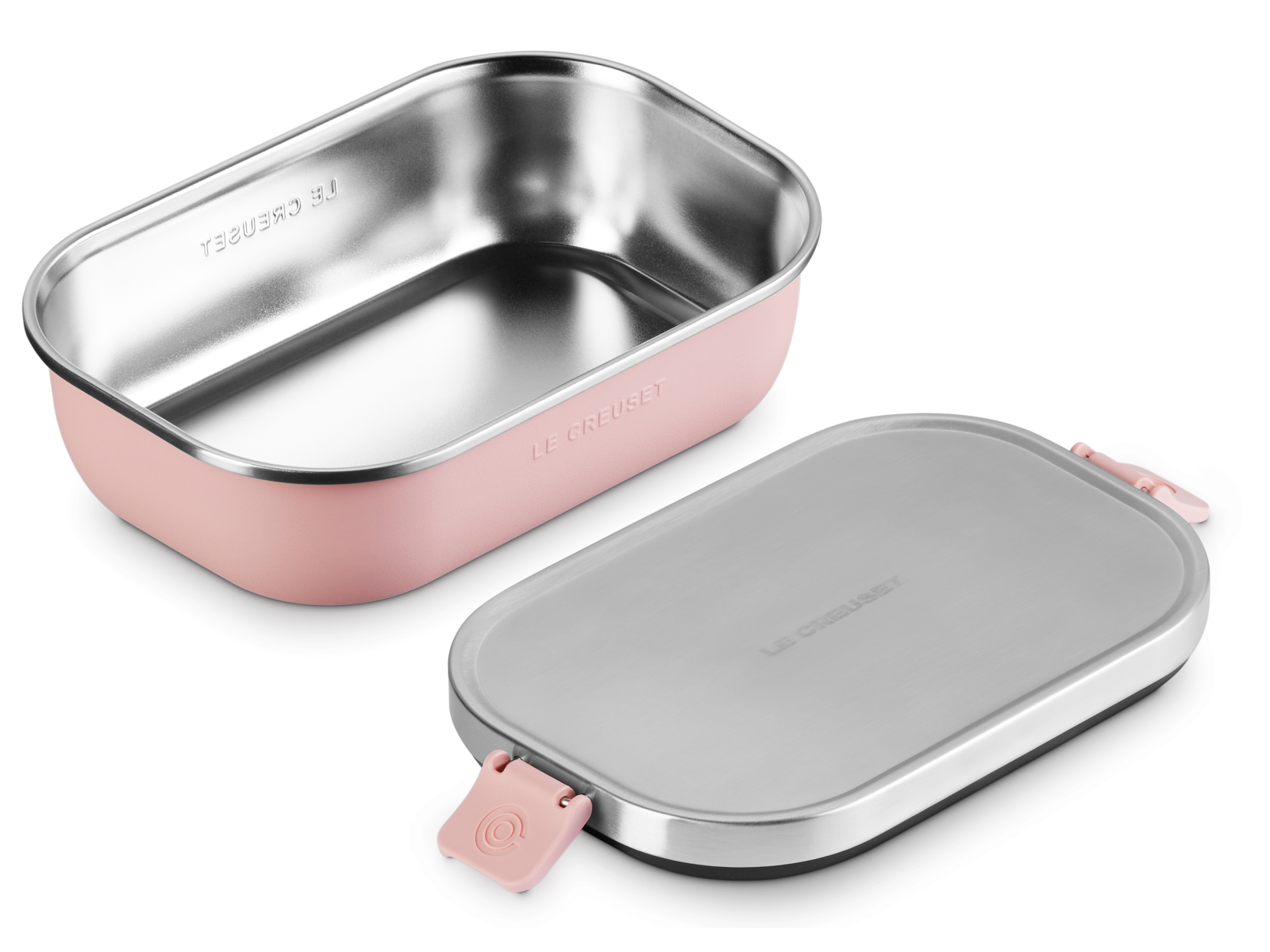 Le Creuset On The Go Lunchbox shell pink 900ml - Produktbild 3