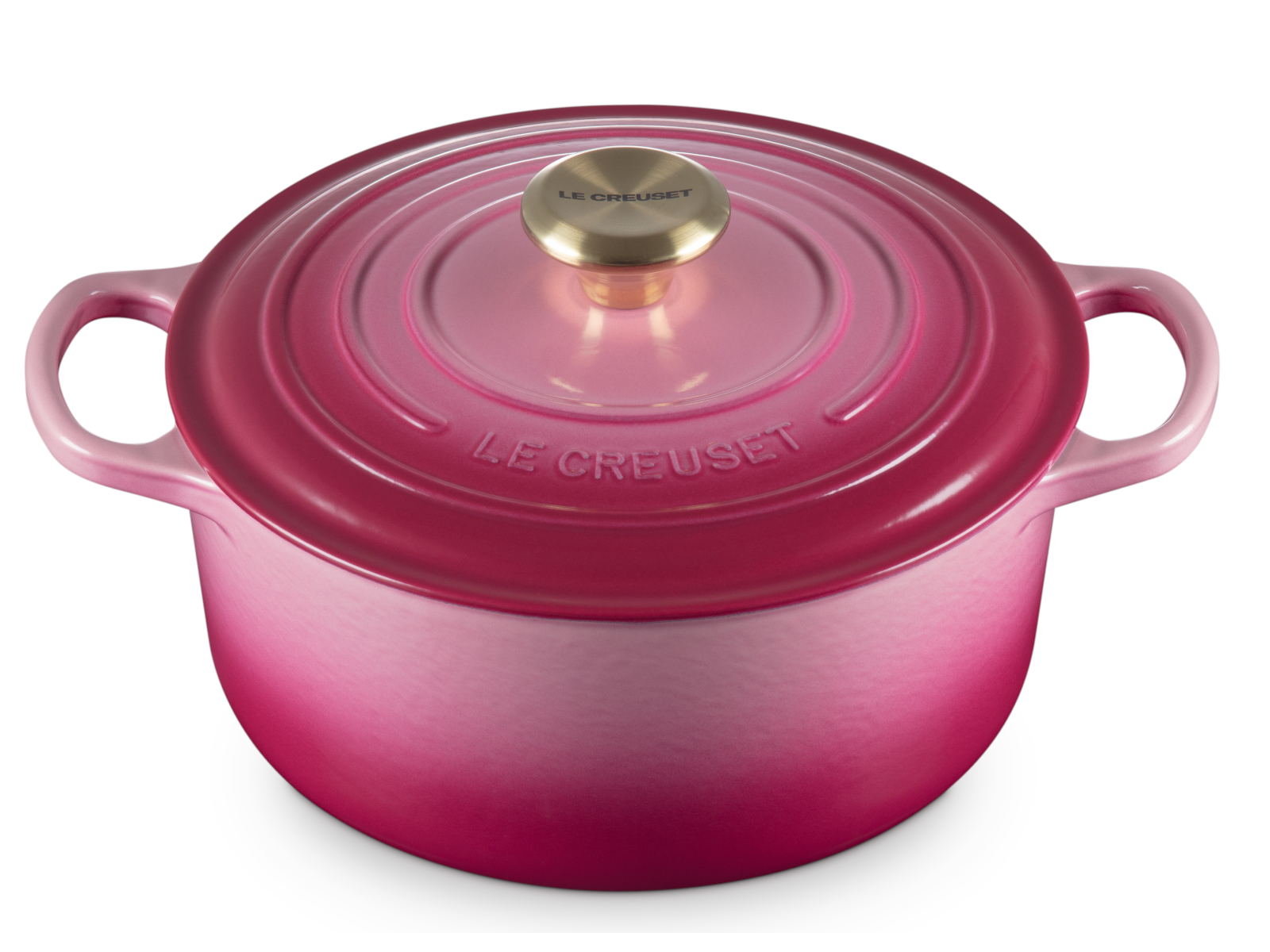 Le Creuset Bräter Signature rund berry 24cm - Produktbild 2