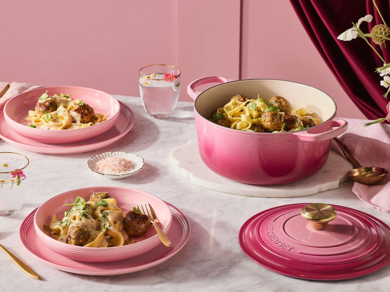Le Creuset Suppenteller Coupe rose quartz 22cm - Produktbild 7