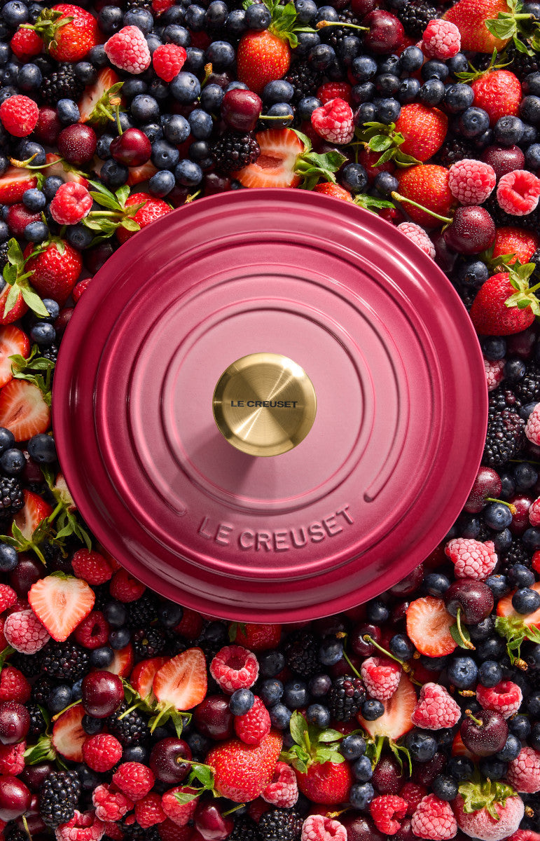 Le Creuset Bräter Signature rund berry 24cm - Produktbild 11