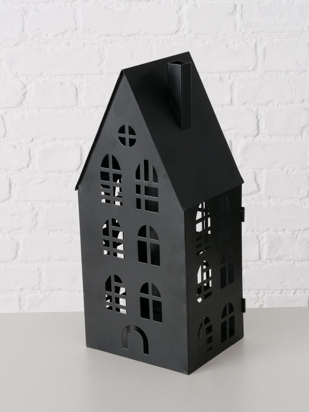 Boltze Dover Laterne Eisen schwarz 13-35cm 3tlg - Produktbild 6