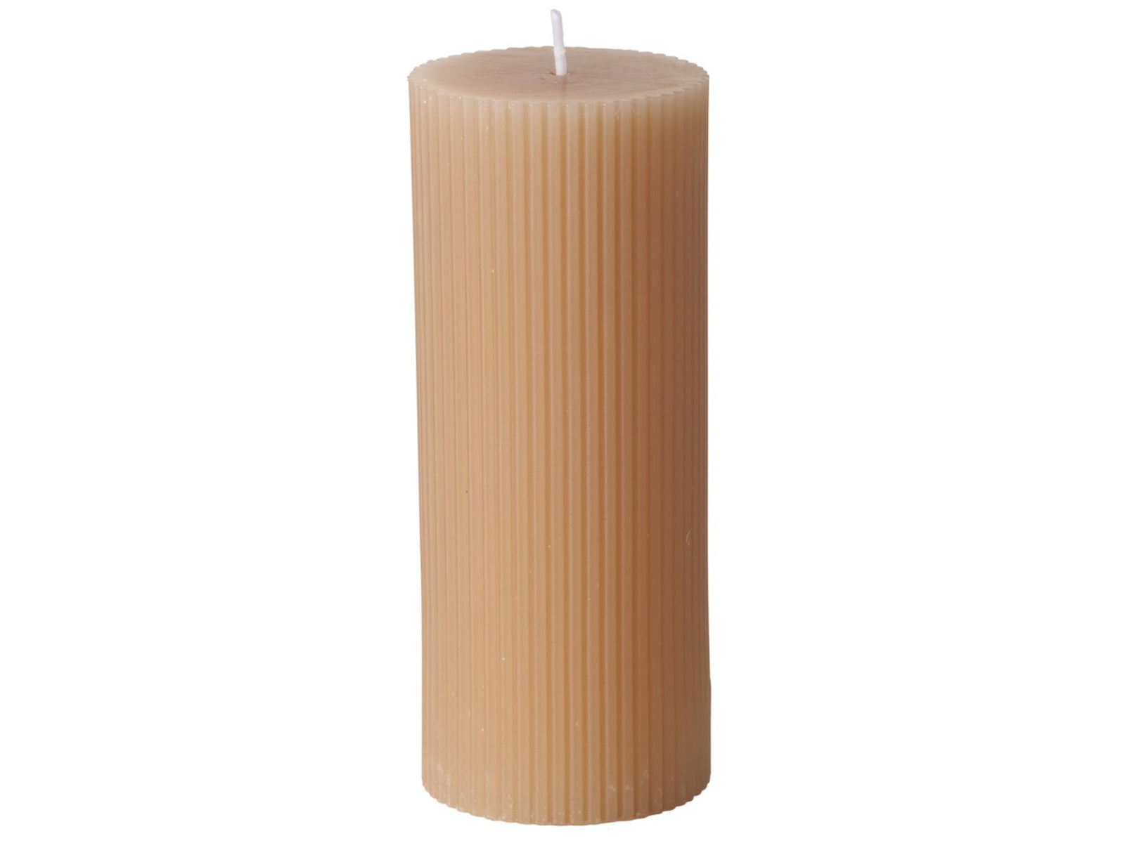 Boltze Classic Stumpenkerze beige 15cm (1 Stück)