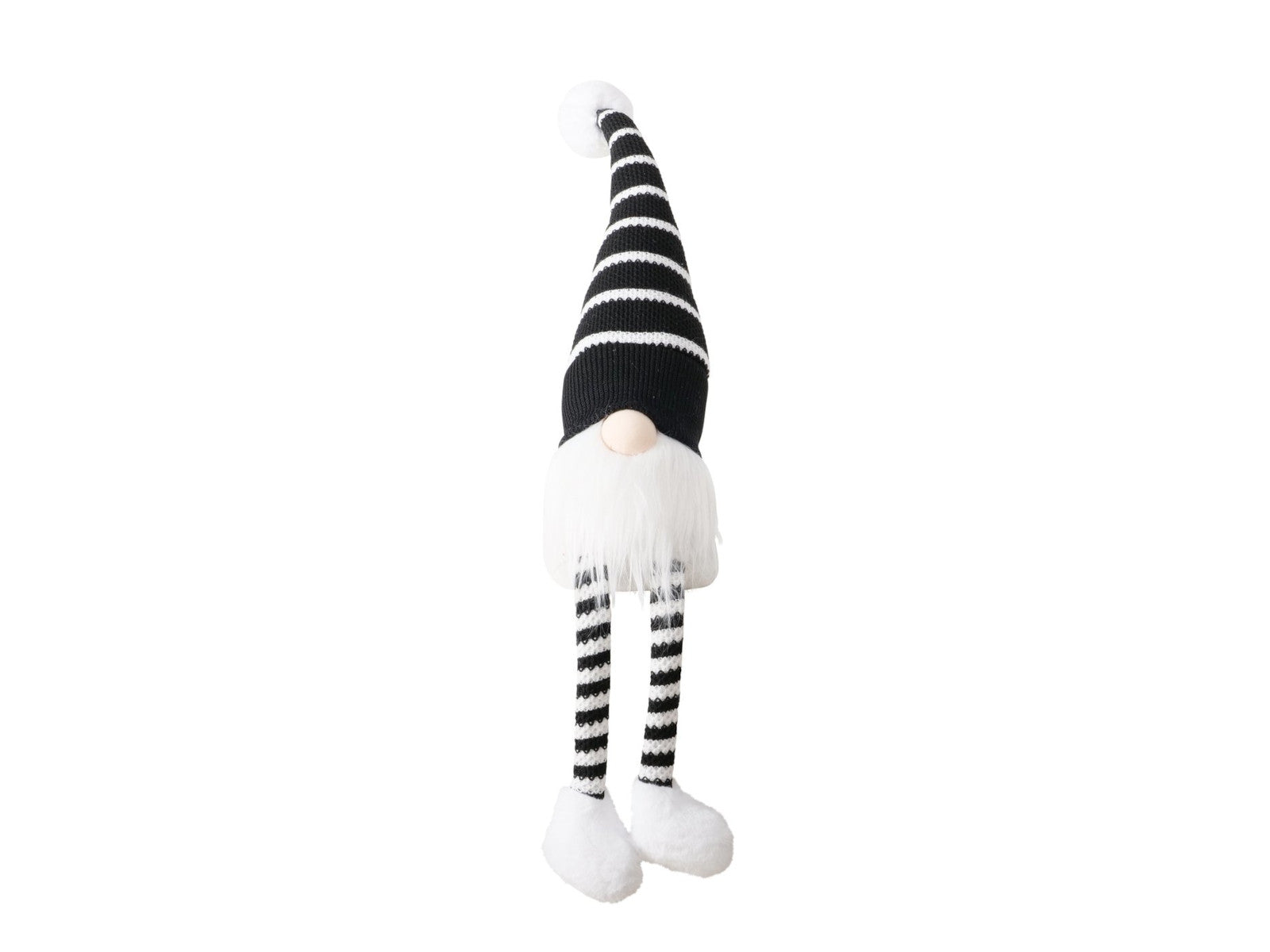 Boltze Kuno Kantenhocker Wichtel schwarz weiß 80,4cm (1 Stück)