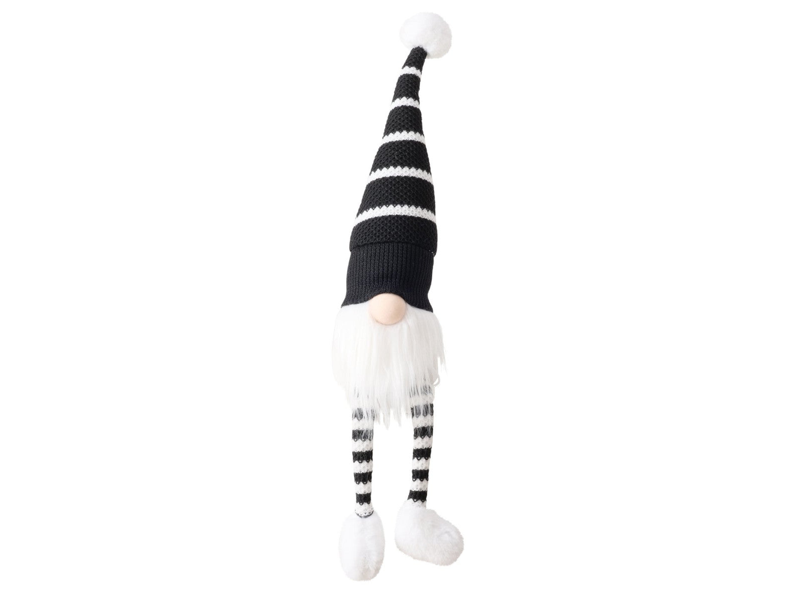 Boltze Kuno Kantenhocker Wichtel schwarz weiß 60,7cm (1 Stück)