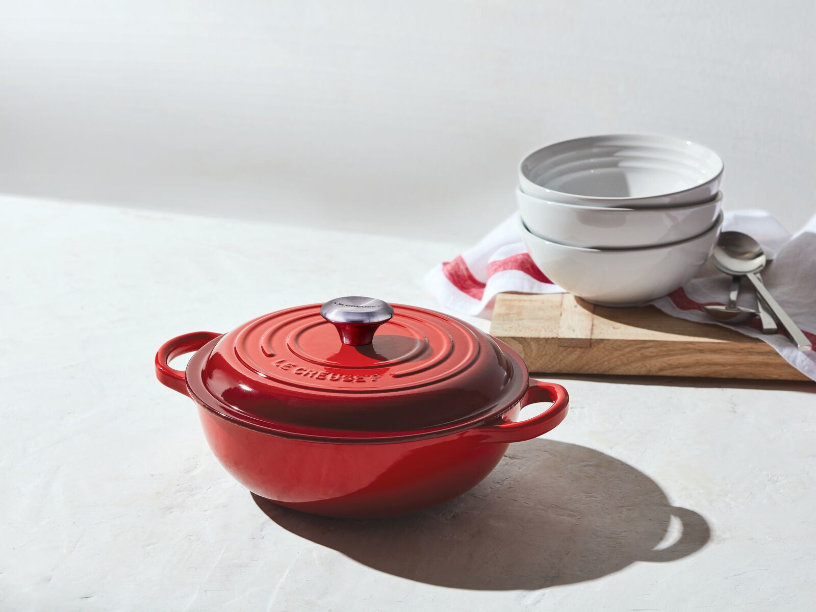 Le Creuset Stew Pot Signature rund kirschrot 22cm - Produktbild 6