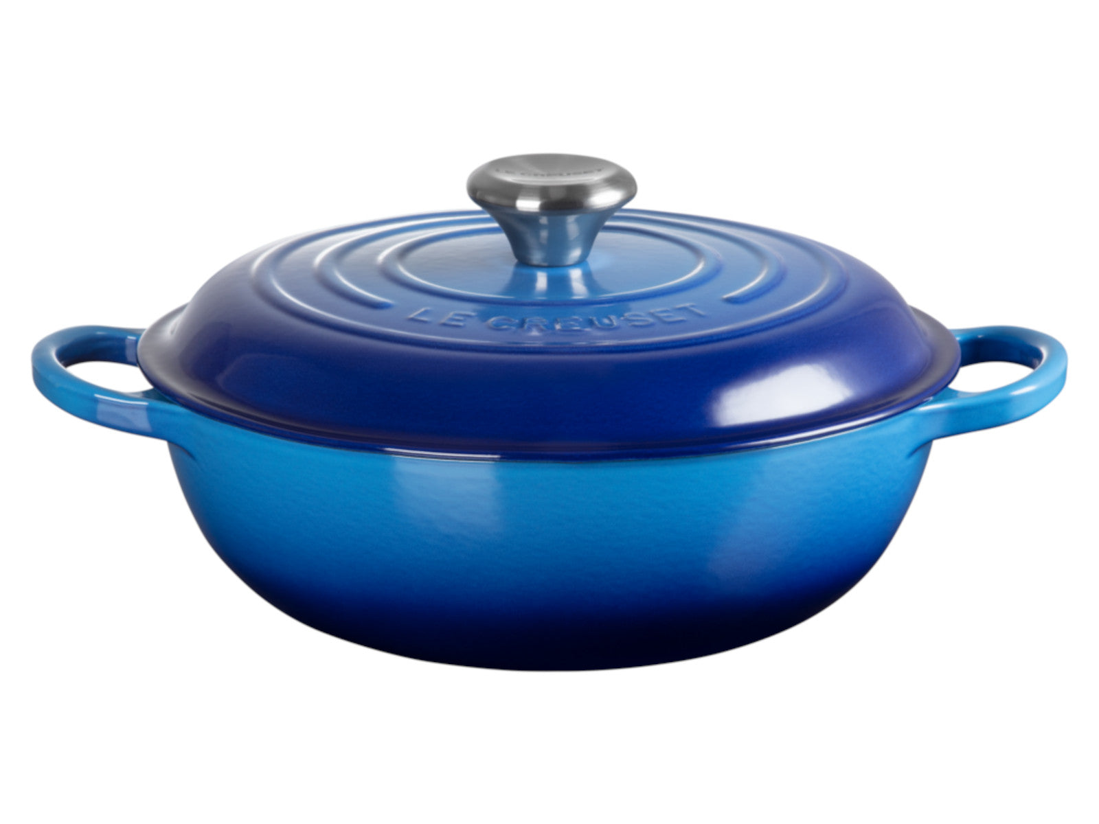 Le Creuset Stew Pot Signature rund azure 22cm