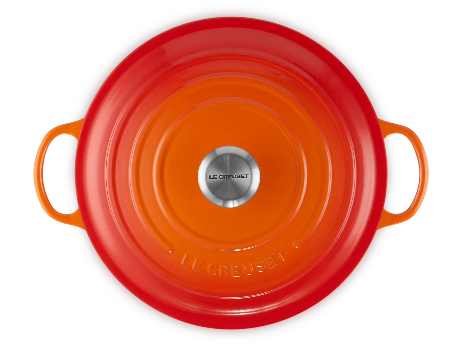 Le Creuset Bräter La Marmite Signature rund ofenrot 28cm - Produktbild 3