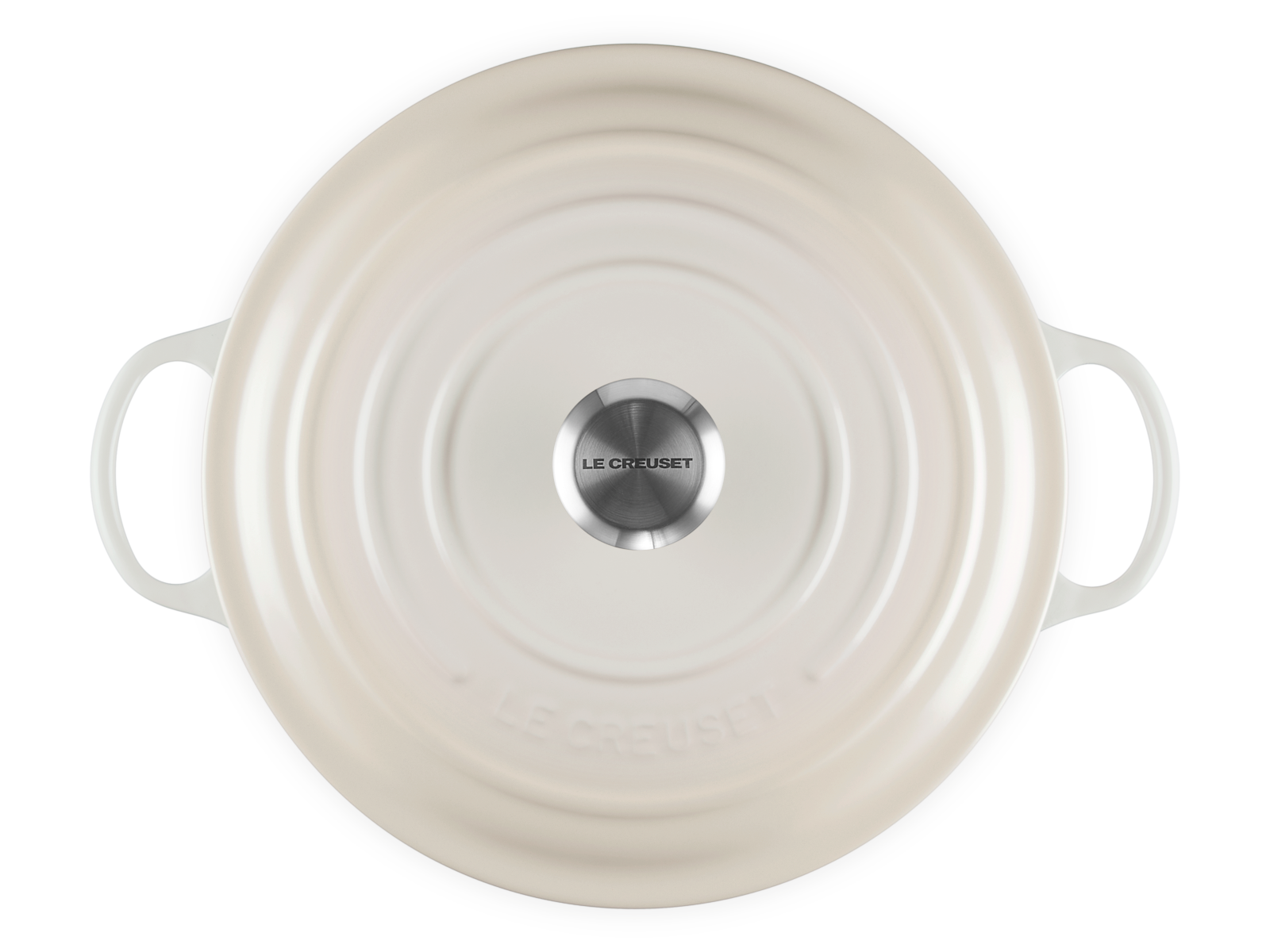 Le Creuset Bräter La Marmite Signature rund meringue 28cm - Produktbild 5
