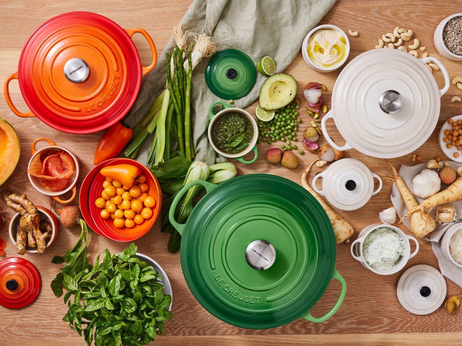 Le Creuset Bräter Signature rund schwarz matt 22cm - Produktbild 9