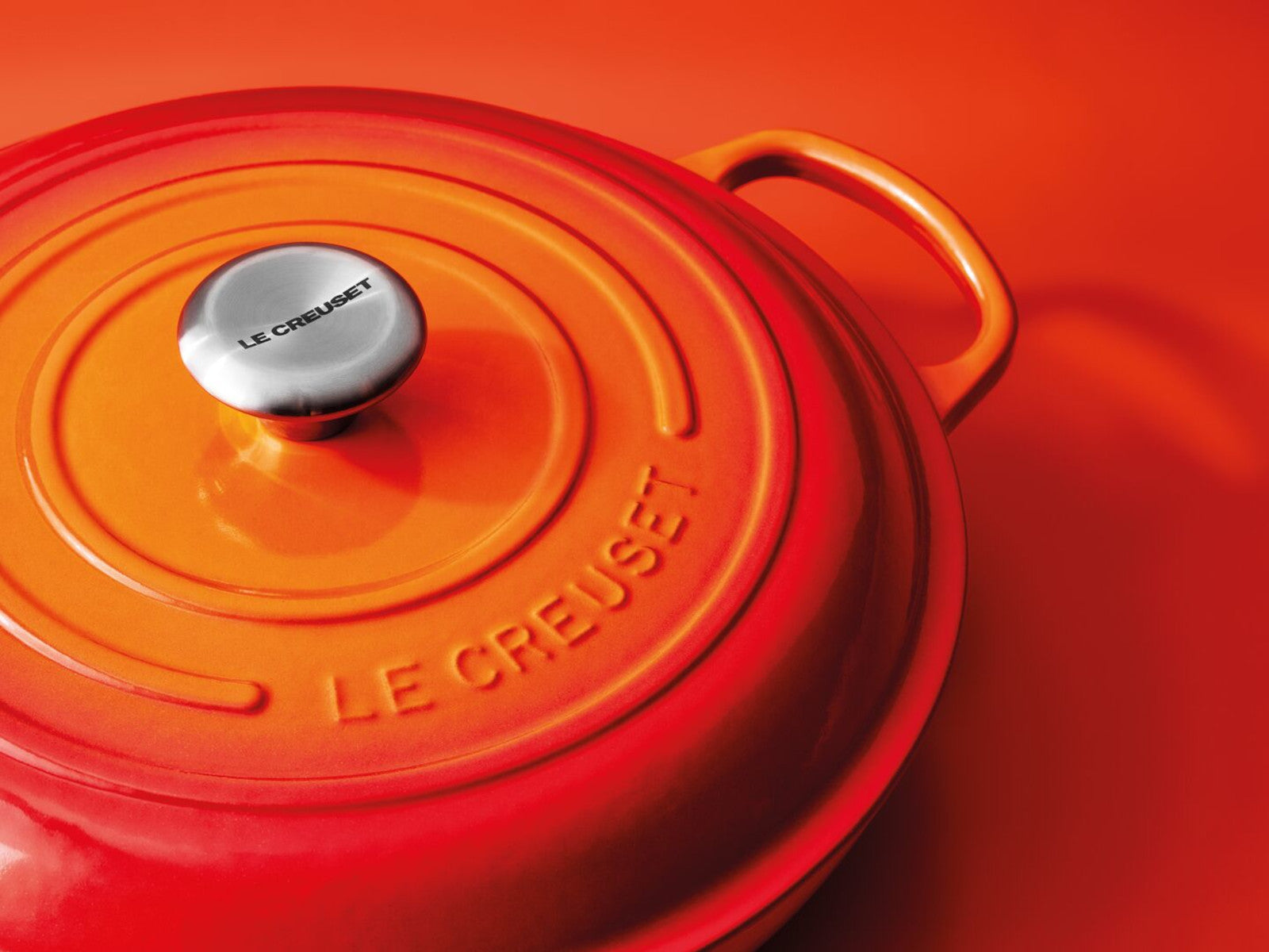 Le Creuset Bräter Signature rund azure 34cm - Produktbild 6