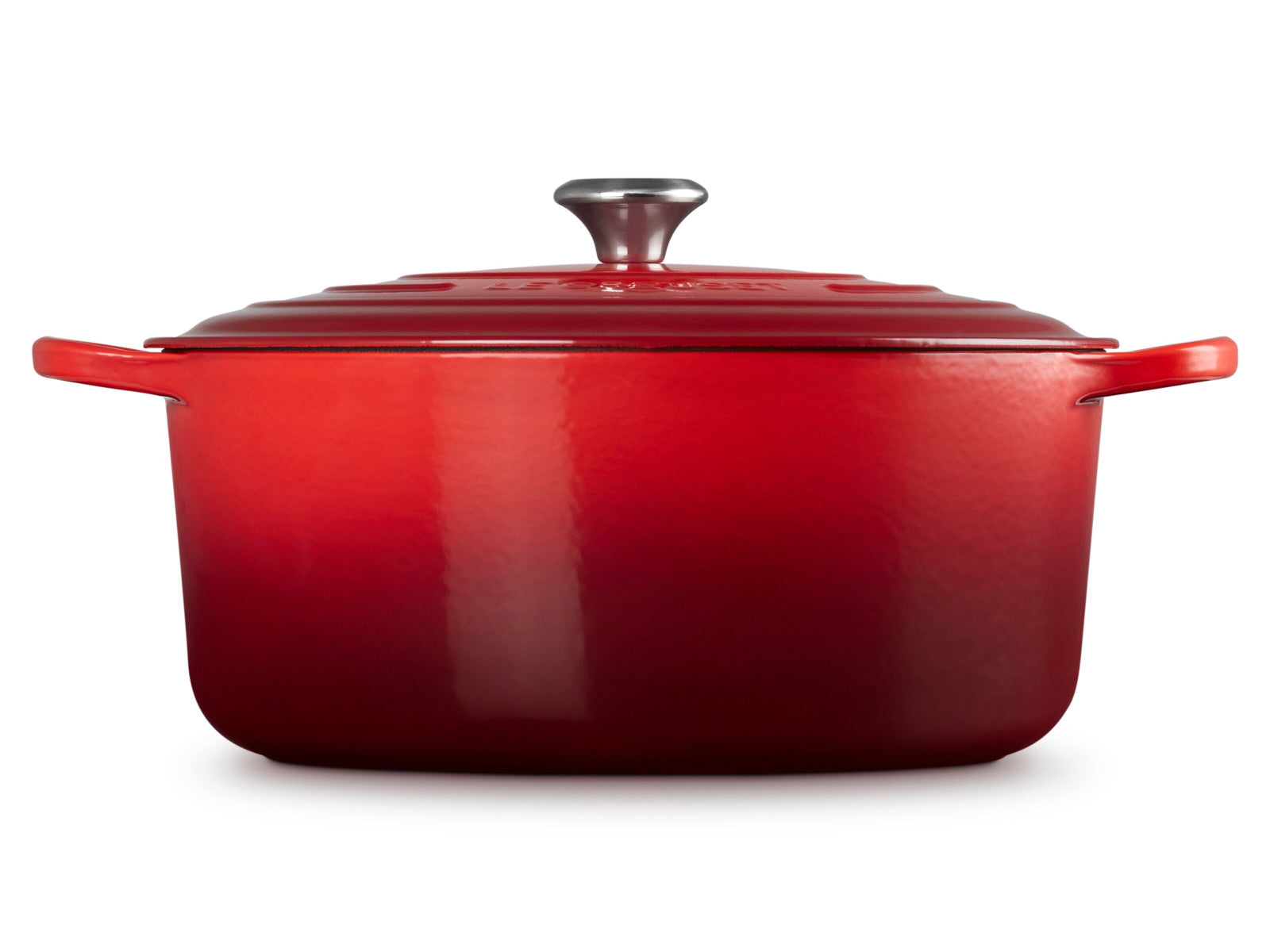 Le Creuset Bräter Signature rund kirschrot 34cm - Produktbild 2