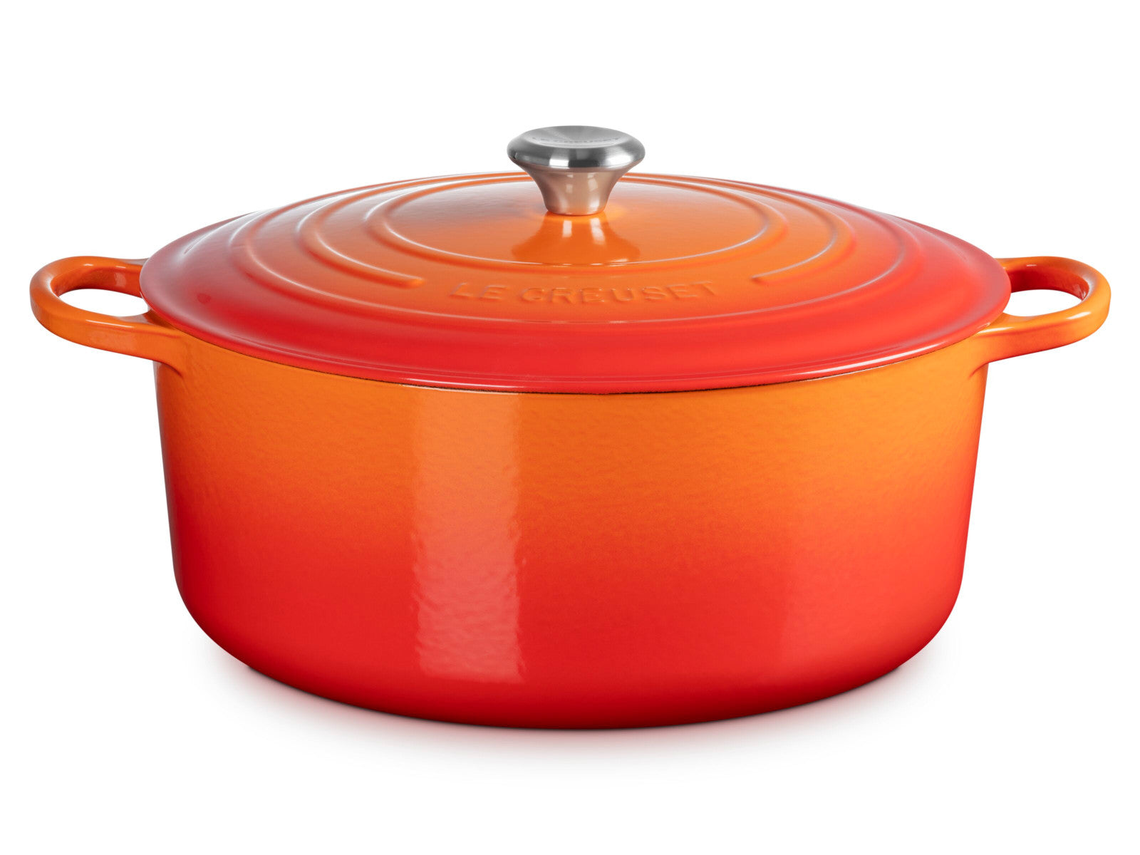 Le Creuset Bräter Signature rund orange 34cm