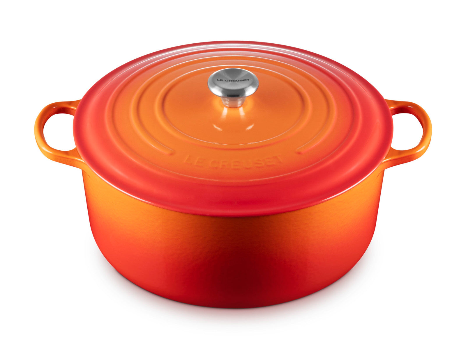Le Creuset Bräter Signature rund orange 34cm - Produktbild 3