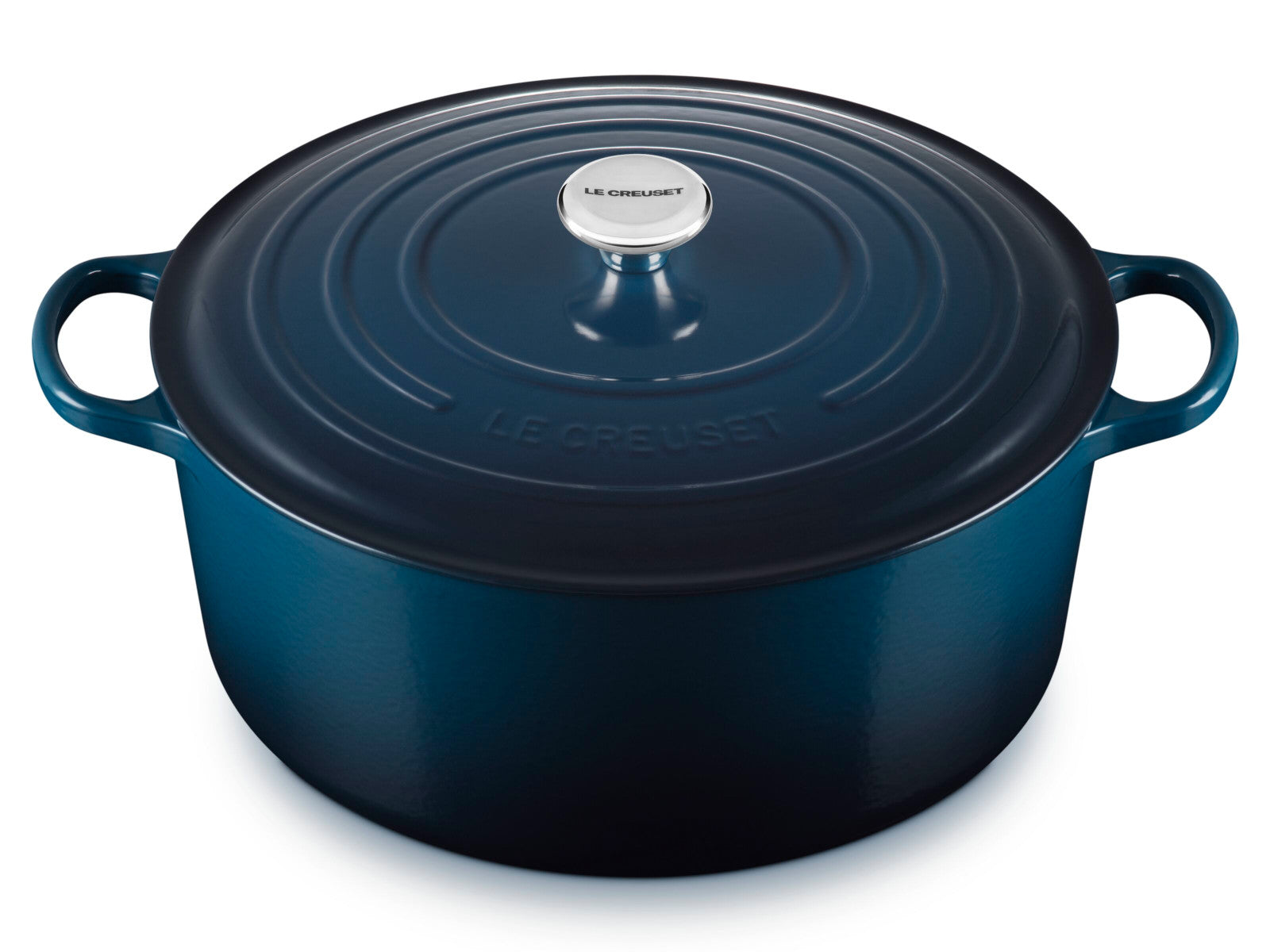 Le Creuset Bräter Signature rund nuit 34cm - Produktbild 3