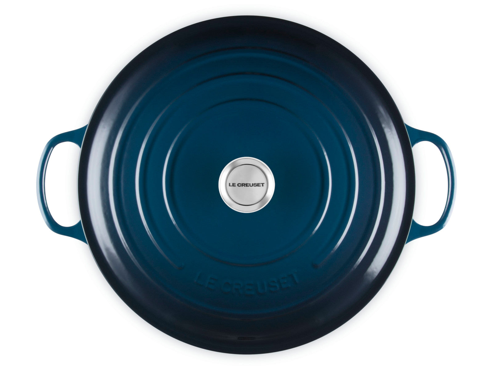 Le Creuset Bräter Signature rund nuit 34cm - Produktbild 5