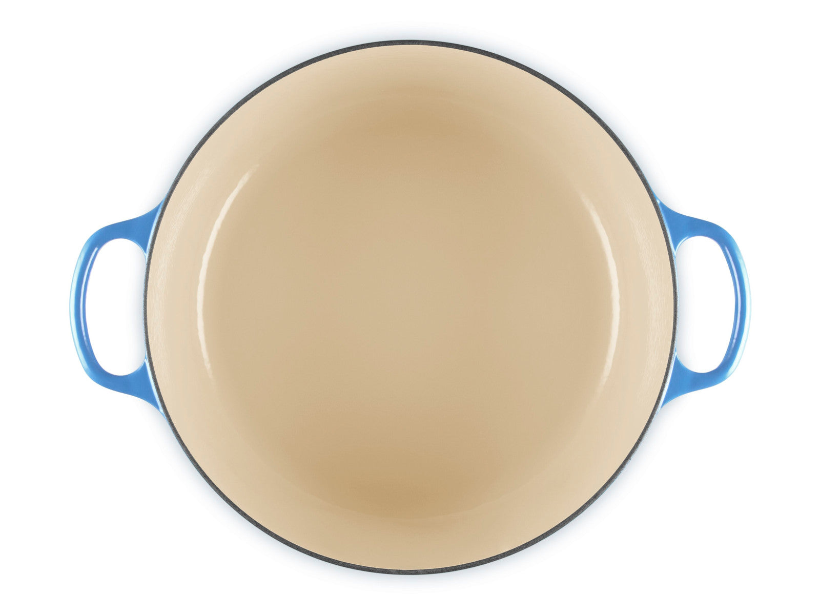 Le Creuset Bräter Signature rund azure 34cm - Produktbild 4
