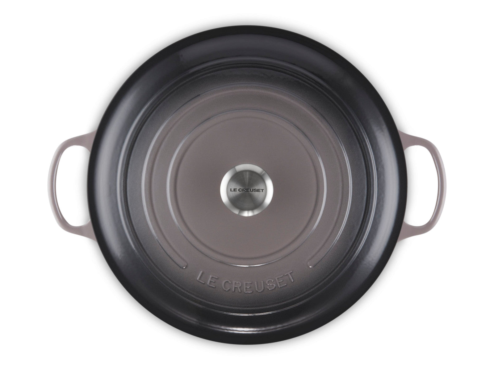 Le Creuset Bräter Signature rund flint 34cm - Produktbild 4