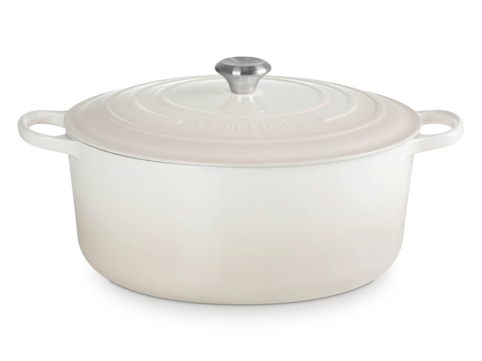 Le Creuset Bräter Signature rund meringue 34cm