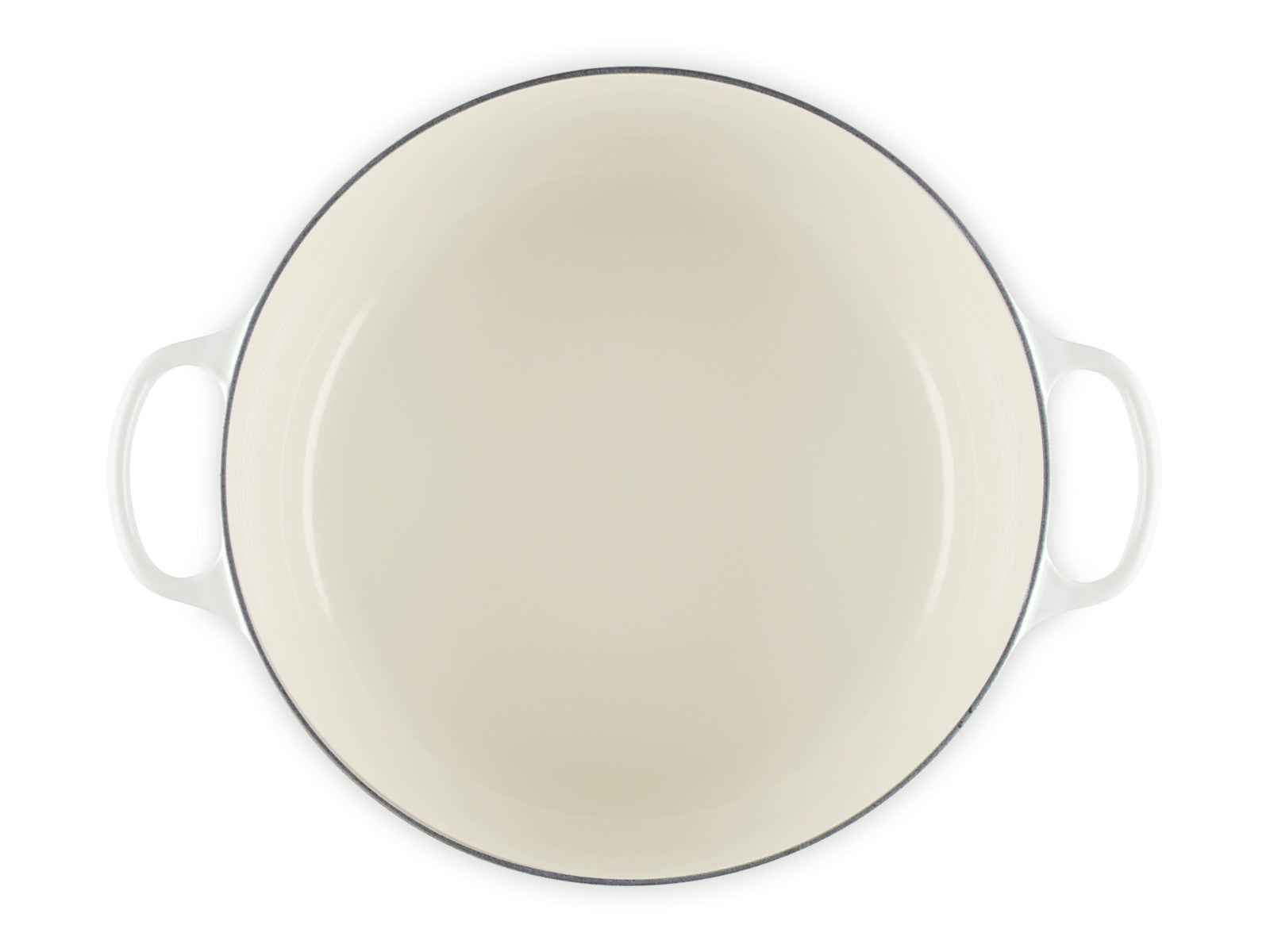 Le Creuset Bräter Signature rund meringue 34cm - Produktbild 5