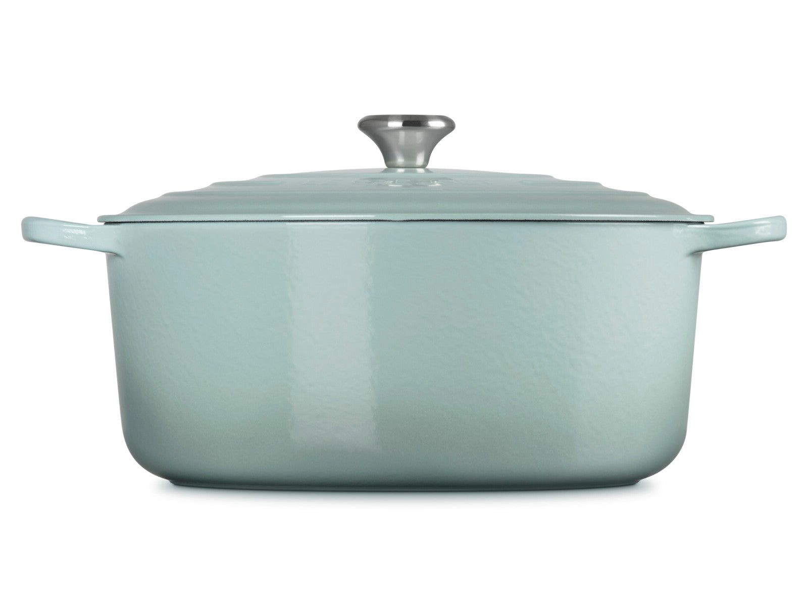 Le Creuset Bräter Signature rund sea salt 34cm - Produktbild 2