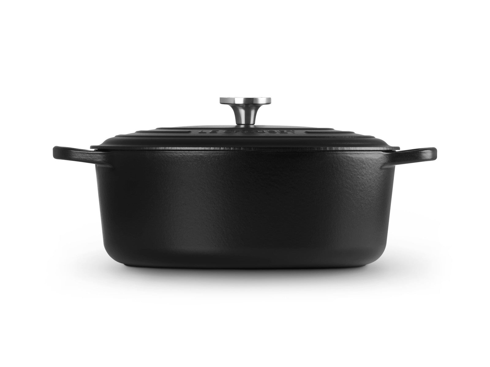 Le Creuset Bräter Signature oval scharz matt 33cm - Produktbild 3